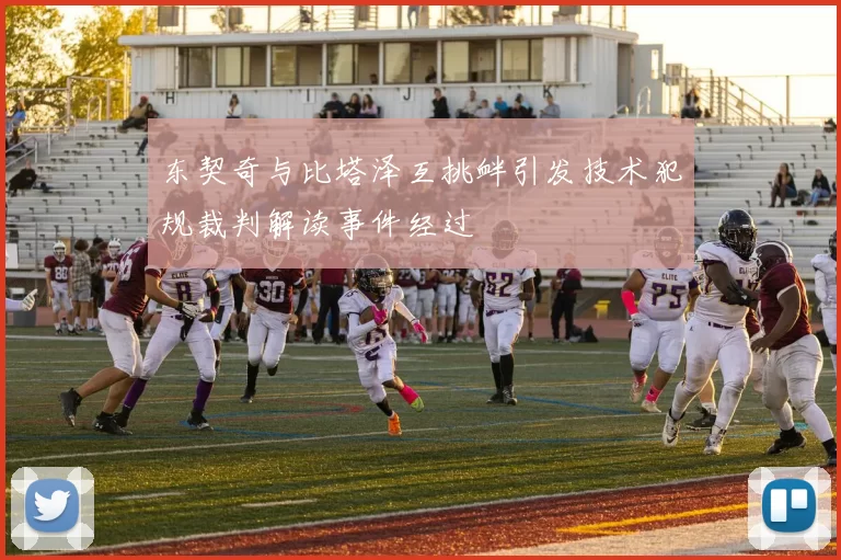 东契奇与比塔泽互挑衅引发技术犯规裁判解读事件经过